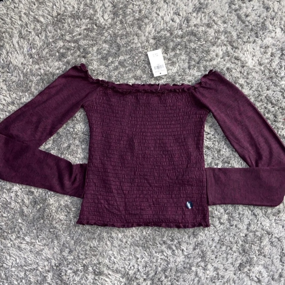 Off The Shoulder Ribbed Top